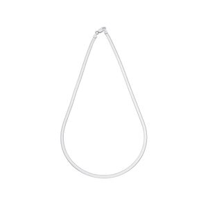 Colar De Prata 925 Malha Fita 45cm
