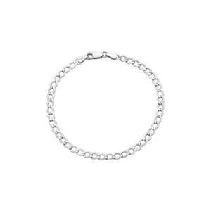 Pulseira Prata 925 Groumet Flat 20cm