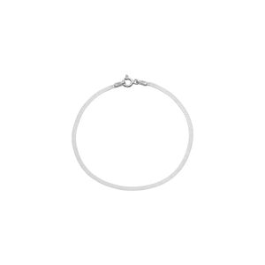 Pulseira Fita De Prata 925