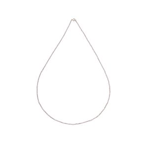 Colar Safira Bege Com Pérolas De Àgua Doce De Ouro 18k 60cm