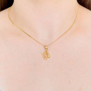 Pingente Esportivo De Ouro 18K Ciclismo