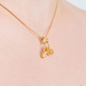 Pingente Esportivo De Ouro 18k Bola de Vôlei e Tênis