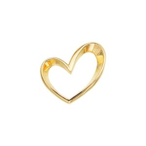 Pingente Coração De Ouro 18K