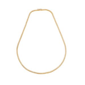 Colar Riviera De Ouro 18K E Topázios 40cm