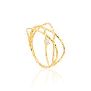 Anel Lumini De Ouro 18k