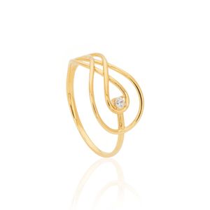 Anel Lumini De Ouro 18k