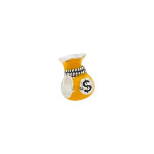 Pingente Lovers Saco De Dinheiro Prata 925