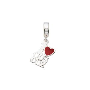 Pingente Lovers I Love You Prata 925