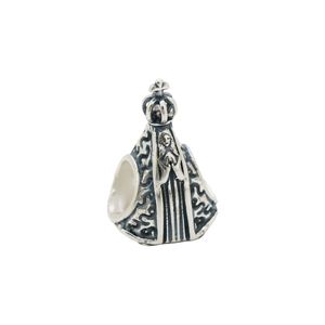 Pingente Separador Lovers N. Senhora Aparecida Prata 925