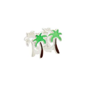 Pingente Lovers Coqueiral Prata 925
