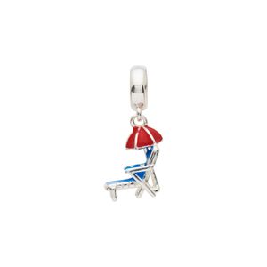 Pingente Lovers Cadeira de Praia Prata 925