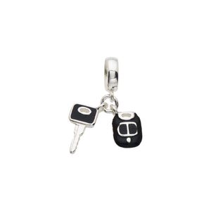 Pingente Lovers Chave de Carro Prata 925