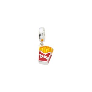 Pingente Lovers Batata Frita Prata 925