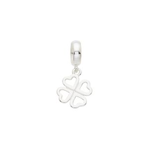 Pingente Lovers Trevo Quatro Folhas Prata 925