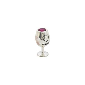Pingente Lovers Taça De Vinho Prata 925