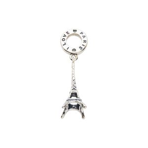 Pingente Lovers Torre Eiffel Prata 925