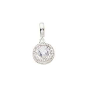 Pingente Lovers Ponto De Luz Prata 925