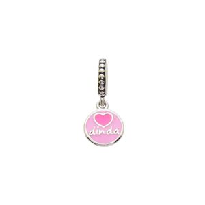 Pingente Lovers Dinda Prata 925
