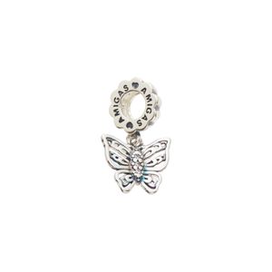 Pingente Lovers Borboleta Da Amizade Prata 925