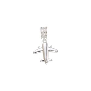 Pingente Lovers Avião Prata 925