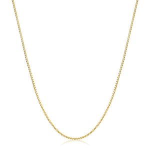Corrente de Ouro 18k Veneziana Fio Fino 60cm