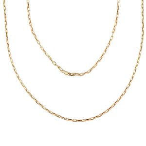 Corrente Cartier 60cm Com Elos De Ouro 18K