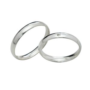 Aliança De Namoro Abaulada 3MM