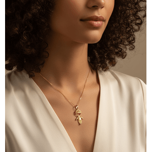 Pingente Filhos De Ouro 18k Menino Com Terninho 24mm