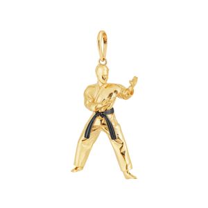 Pingente De Ouro 18K Judoca Masculino