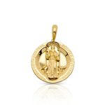 Pingente De Ouro 18K São Bento