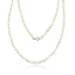 Colar De Ouro 18k Corações 45cm