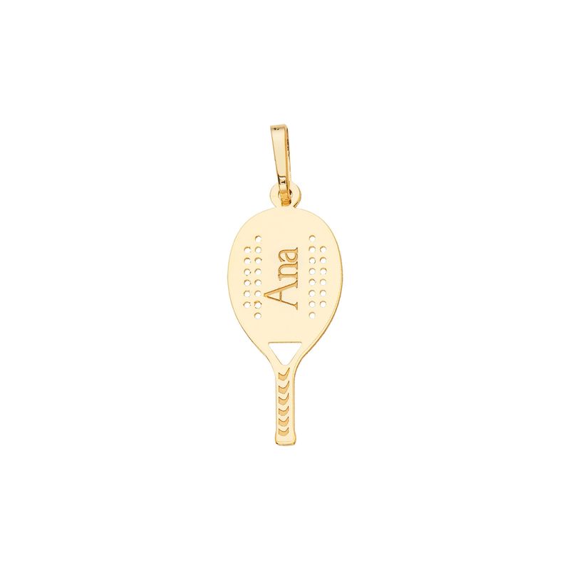 Pingente-Ouro-18K-Raquete-Beach-Tennis