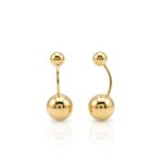 Brinco-De-Ouro-18K-Elos-Esferas-De-5MM-E-9MM