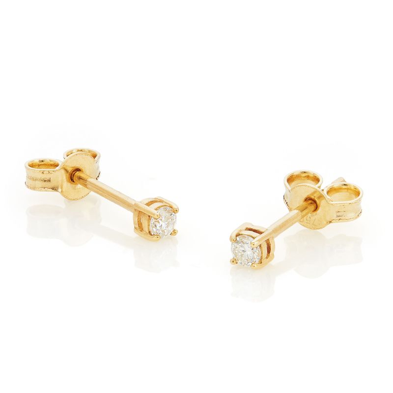 Brinco-Solitario-Ponto-De-Luz-De-Ouro-18K-E-Brilhante-5Pts
