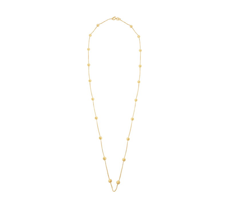 Gargantilha-Bolas-3mm-De-Ouro-18K-45cm-Veneziana