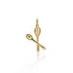 Pingente-De-Ouro-18K-Fouet-E-Colher
