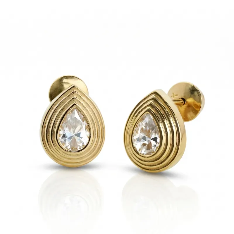 Brinco-de-Ouro-18K-Moissanite-Gota