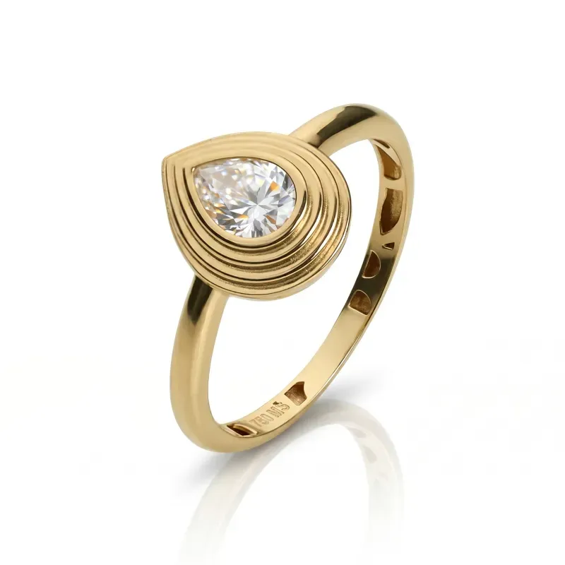 Anel-De-Ouro-18k-Moissanite-Gota