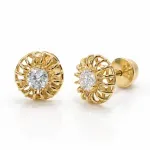 Brinco-de-Ouro-18K-Moissanite-Pedra-Redonda