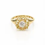 Anel-De-Ouro-18k-Moissanite-Pedra-Quadrado