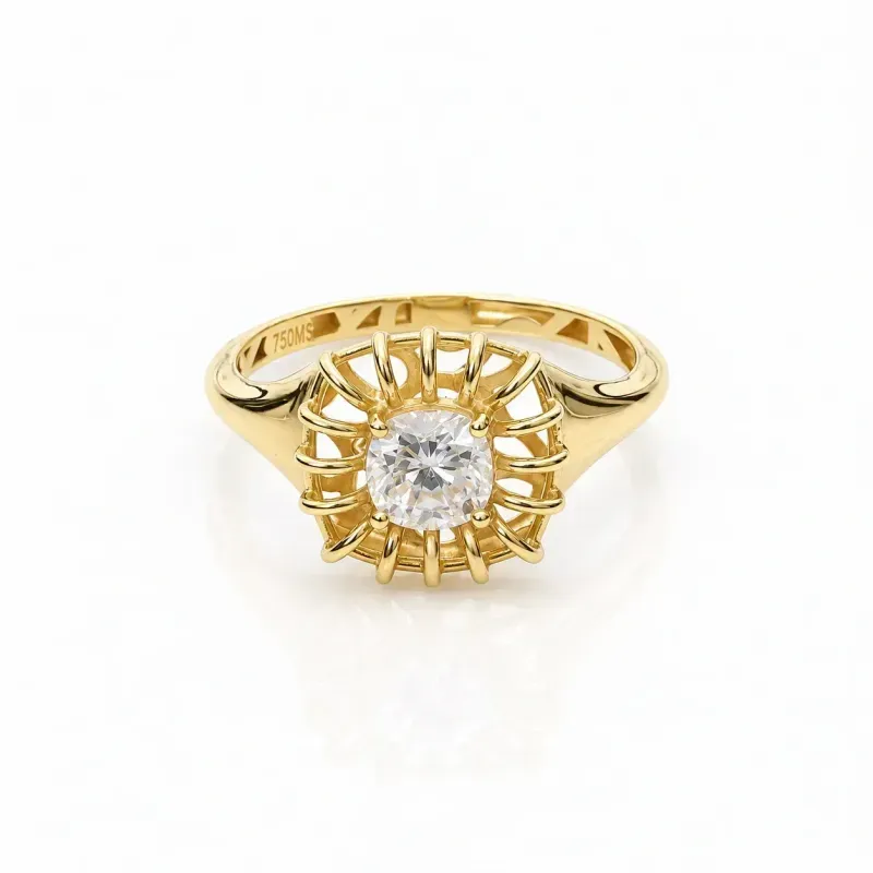 Anel-De-Ouro-18k-Moissanite-Pedra-Quadrado