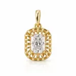 Pingente-de-Ouro-18K-com-moldura-de-fios-com-pedra-de-Moissanite-Retangular
