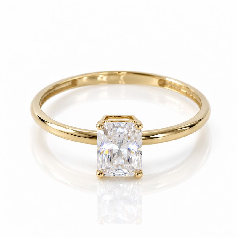 Anel-Solitario-De-Ouro-18K-Moissanite-Retangular-7x5mm
